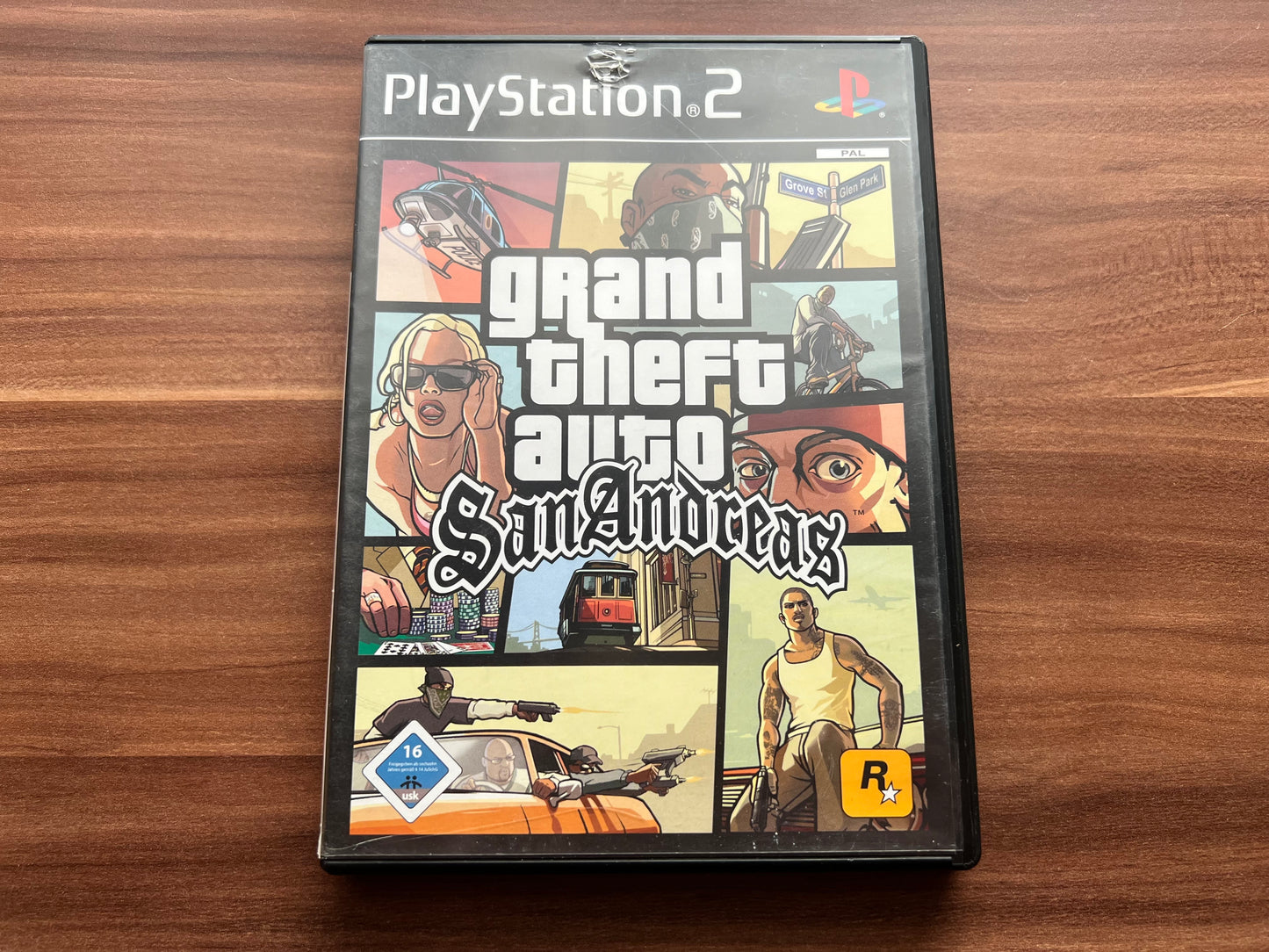 Grand Theft Auto: San Andreas (Sony PlayStation 2, 2004) PS2 Gebraucht & OVP GTA