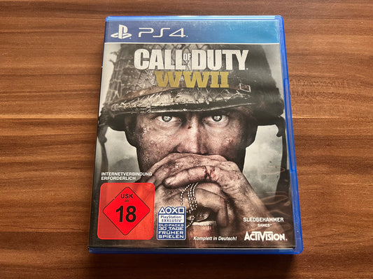 Call of Duty WWII WW2 (Sony Playstation 4, 2017) PS4 Spiel Gebraucht & OVP CoD