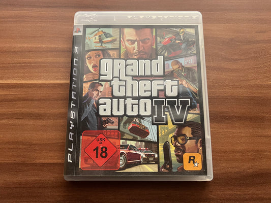 Grand Theft Auto IV (PlayStation 3, 2008) Gebraucht & OVP PS3 GTA
