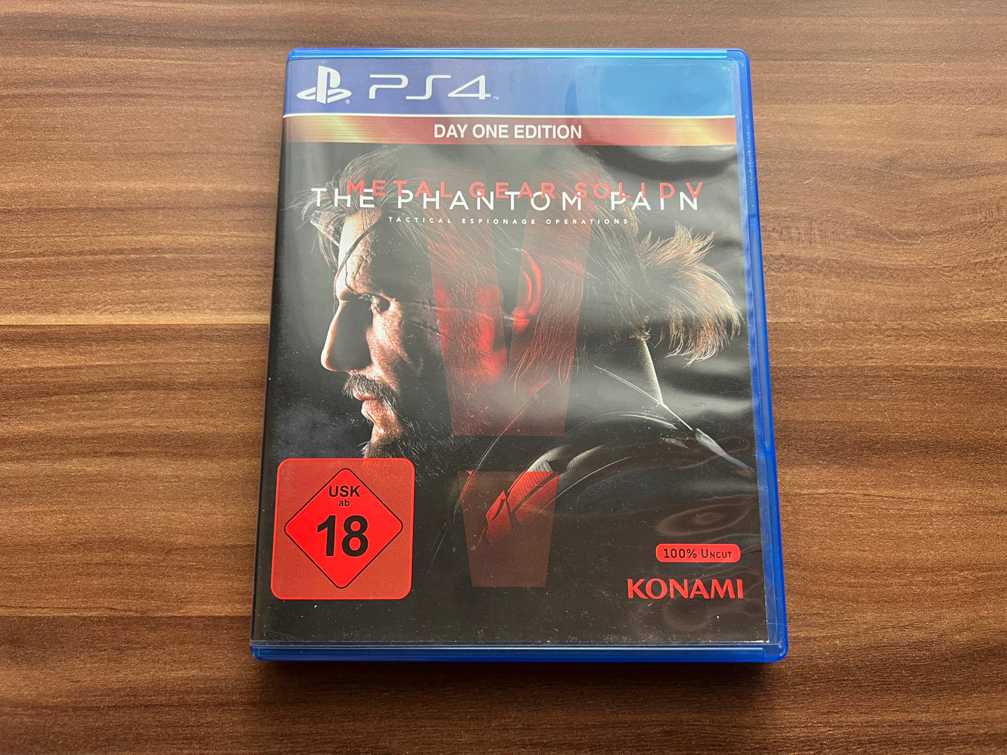 Metal Gear Solid V: The Phantom Pain Day One Edition (Sony Playstation 4, 2015) PS4 Gebraucht & OVP