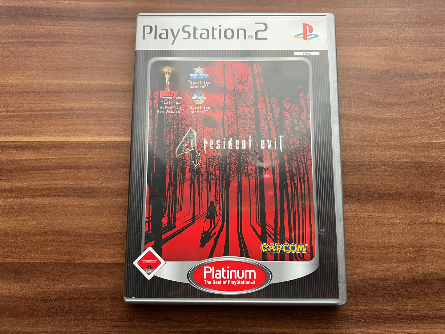 Resident Evil 4 (Sony PlayStation 2, 2005) PS2 Platinum - Gebraucht & OVP