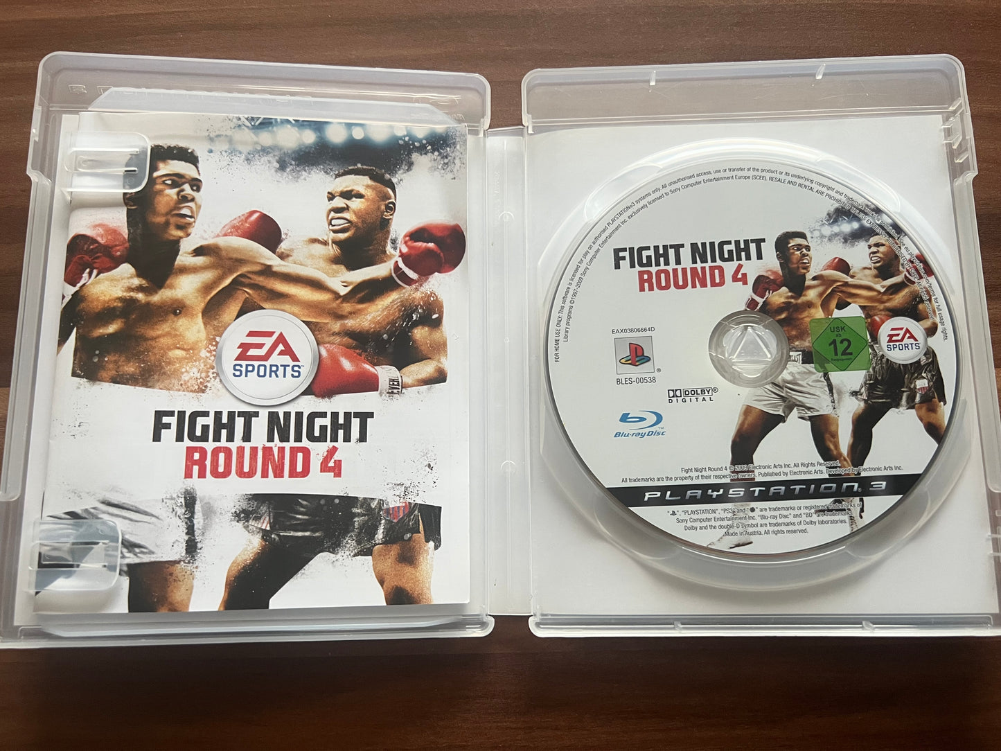 Fight Night Round 4 (Sony PlayStation 3, 2009) PS3 Gebraucht & Vollständig OVP