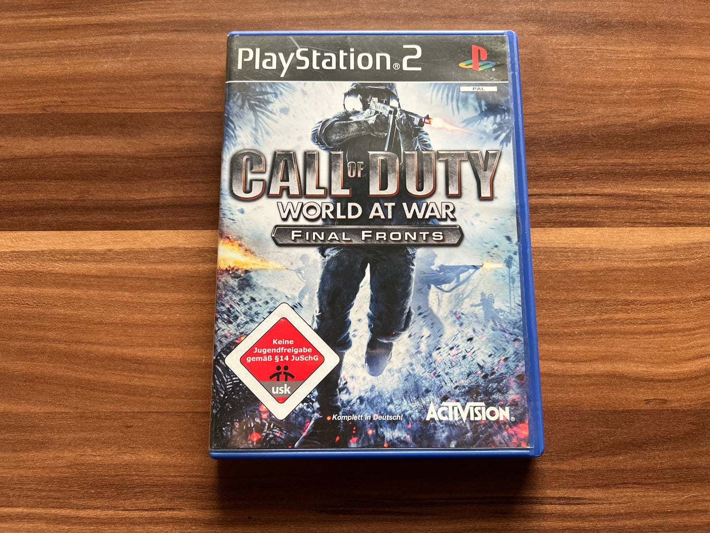 Call Of Duty World At War Final Fronts (Sony Playstation 2, 2008) PS2 Gebraucht & vollständig - PAL OVP